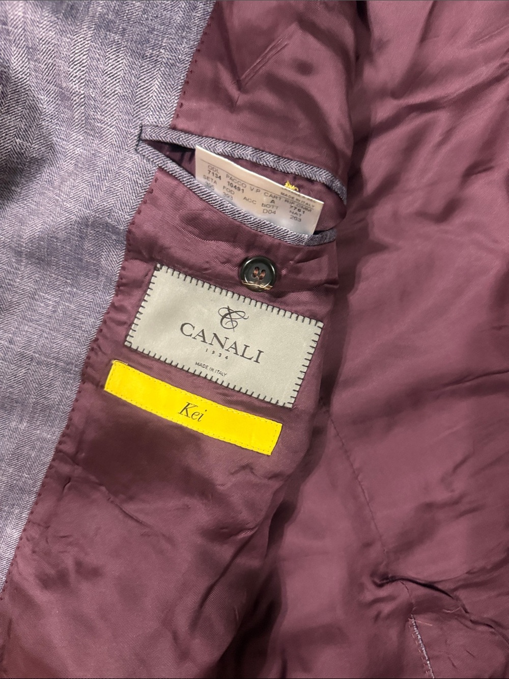 Canali KEI sports jacket 54EU - Picture 2 of 11